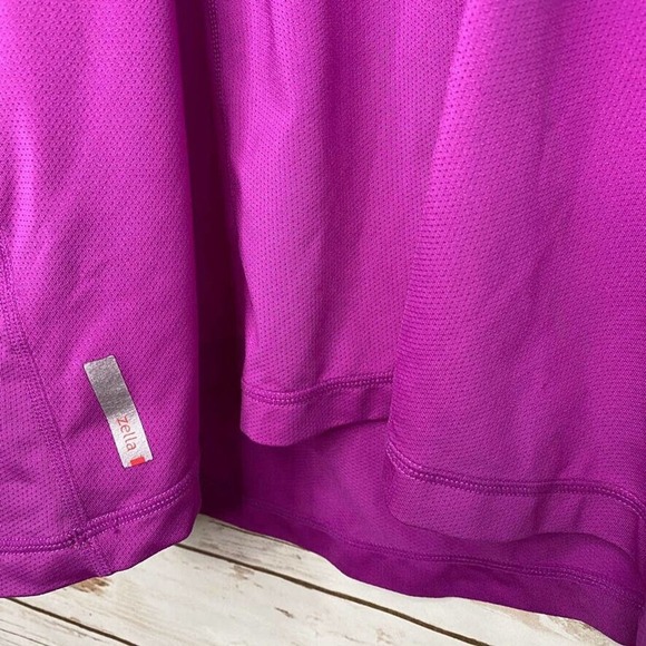 Zella Women's Fuschia Workout Tank Shelf Bra Spaghetti Strap Size Small‎ - Picture 5 of 7